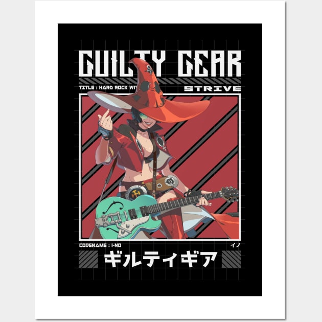 Ino - Guilty Gear Strive Wall Art by Arestration